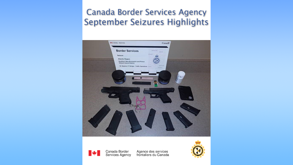 Seizures highlights for the month of September