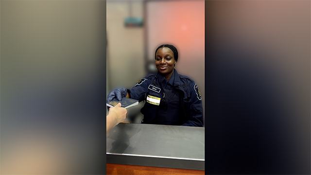 Hands-On Law Enforcement: Student Border Services Officer Sika